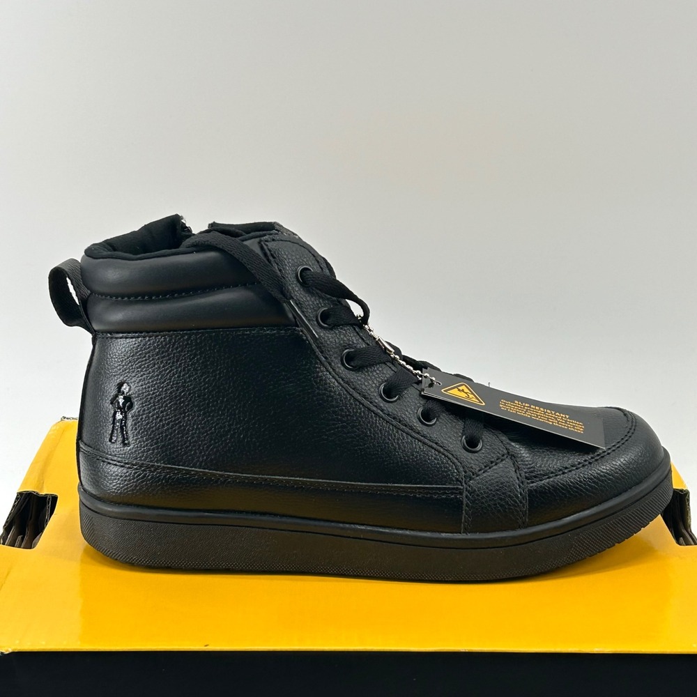 Eurostar Buffy Mid II SR Work Sneaker Women 6.5 Black Slip Resistant New